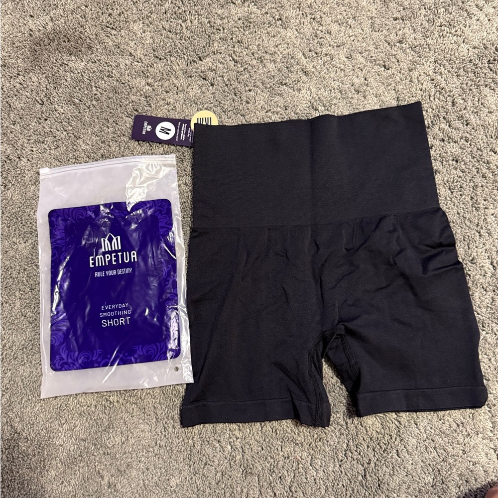 Shapermint Black High Waist Women Shorts